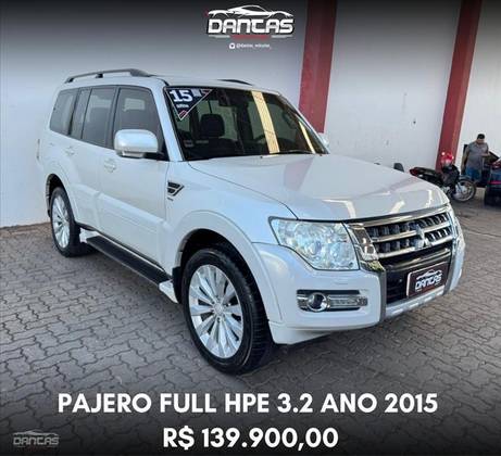 MITSUBISHI PAJERO FULL 3.2 HPE 4X4 16V TURBO INTERCOOLER DIESEL 2P AUTOMÁTICO MITSUBISHI PAJERO FULL 3.2 HPE 4X4 16V TURBO INTERCOOLER DIESEL 2P AUTOMÁTICO